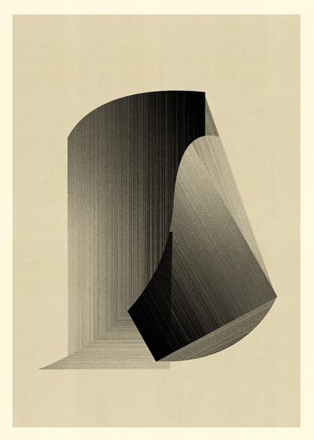 Abstract composition M154