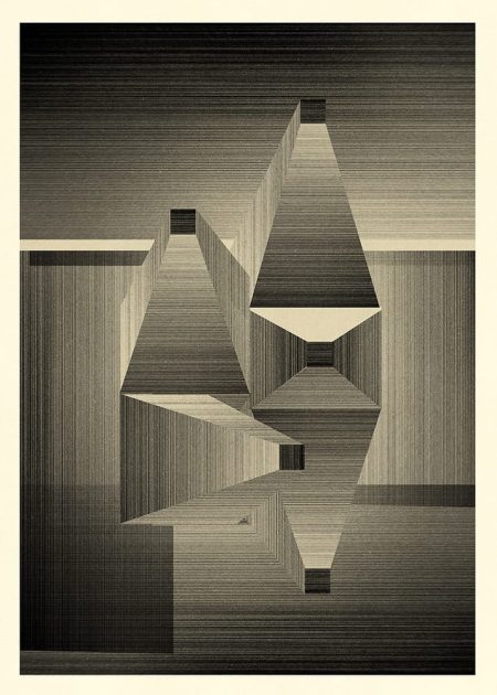 Abstract composition M157